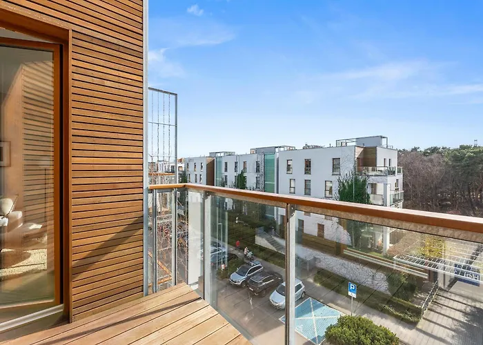 شقة Nadmorski Dwor 800m Od Plazy By Downtown *